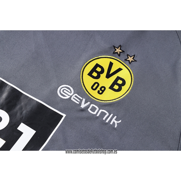 Camiseta de Entrenamiento Borussia Dortmund 22-23 Gris